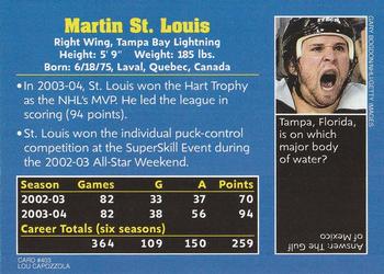 2004 Sports Illustrated for Kids #403 Martin St. Louis Back