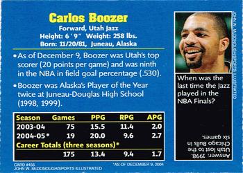 2005 Sports Illustrated for Kids #456 Carlos Boozer Back