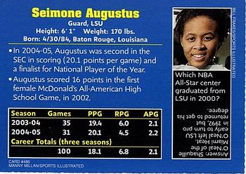 2005 Sports Illustrated for Kids #486 Seimone Augustus Back