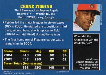 2006 Sports Illustrated for Kids #39 Chone Figgins Back