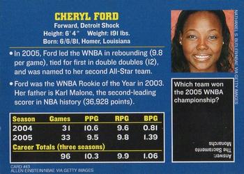 2006 Sports Illustrated for Kids #43 Cheryl Ford Back