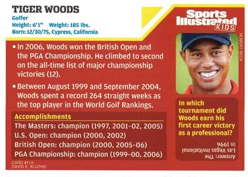 2006 Sports Illustrated for Kids #113 Tiger Woods Back
