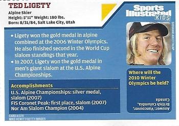 2008 Sports Illustrated for Kids #229 Ted Ligety Back