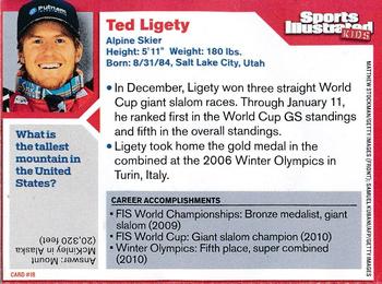 2011 Sports Illustrated for Kids #18 Ted Ligety Back