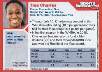2011 Sports Illustrated for Kids #65 Tina Charles Back