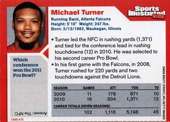 2011 Sports Illustrated for Kids #75 Michael Turner Back