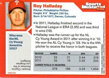 2012 Sports Illustrated for Kids #131 Roy Halladay Back