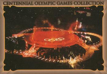 1996 Collect-A-Card Centennial Olympic Games Collection #18 1500 Meters - Women Front