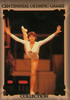 1996 Collect-A-Card Centennial Olympic Games Collection #22 Nadia Comaneci Front