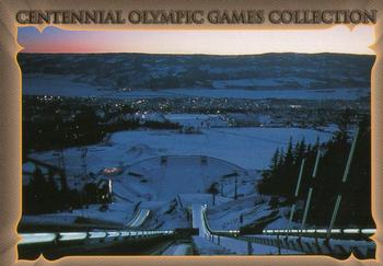 1996 Collect-A-Card Centennial Olympic Games Collection #34 Ski Jumping Front