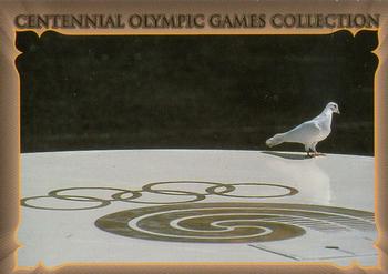 1996 Collect-A-Card Centennial Olympic Games Collection #42 4 x 400-Meter Relay - Men Front