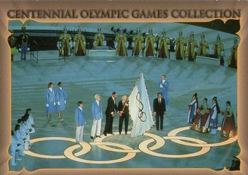 1996 Collect-A-Card Centennial Olympic Games Collection #48 High Jump - Women Front