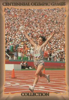 1996 Collect-A-Card Centennial Olympic Games Collection #67 Joan Benoit-Samuelson Front