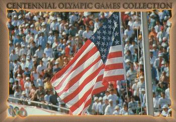 1996 Collect-A-Card Centennial Olympic Games Collection #7 200 Meters - Women Front