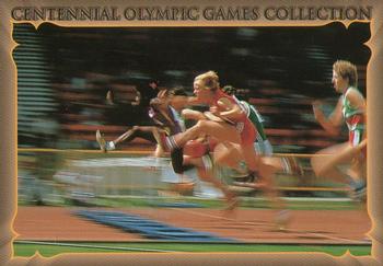 1996 Collect-A-Card Centennial Olympic Games Collection #82 Hurdles Front