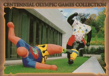 1996 Collect-A-Card Centennial Olympic Games Collection #90 800-Meter Freestyle - Women Front