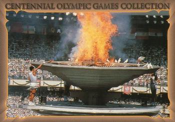 1996 Collect-A-Card Centennial Olympic Games Collection #92 100-Meter Backstroke Front