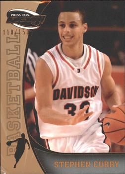 2009 Press Pass Fusion - Bronze #18 Stephen Curry Front