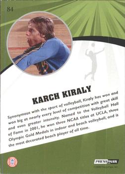 2009 Press Pass Fusion - Bronze #84 Karch Kiraly Back