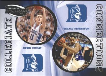 2009 Press Pass Fusion - Collegiate Connections #CCN-5 Bobby Hurley / Gerald Henderson Front
