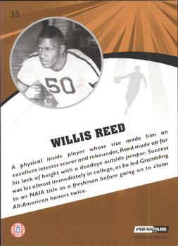 2009 Press Pass Fusion - Silver #35 Willis Reed Back