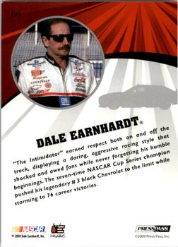 2009 Press Pass Fusion - Silver #66 Dale Earnhardt Back