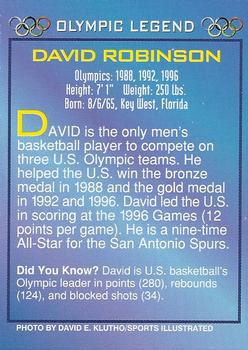 2000 Sports Illustrated for Kids I (Jan-Nov 2000) - Olympic Legends #NNO David Robinson Back