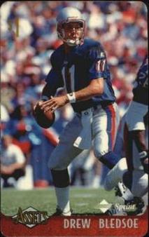 1996 Classic Assets - Phone Cards $1 #2 Drew Bledsoe Front