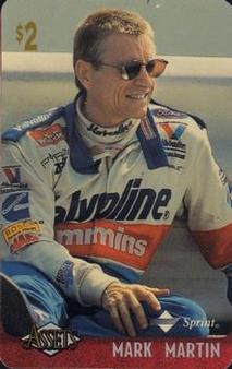 1996 Classic Assets - Phone Cards $2 #13 Mark Martin Front