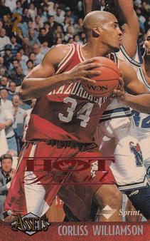 1996 Classic Assets - Phone Cards $2 Hot Prints #29 Corliss Williamson Front