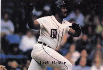 1990 Sport Cards Superstar #2 (unlicensed) #9 Cecil Fielder Front