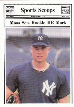1990 Sports Scoops (unlicensed) #NNO Kevin Maas Front