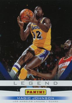 2012 Panini Father's Day - Legends #4 Magic Johnson Front
