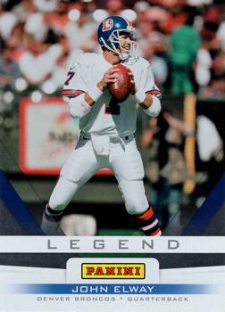 2012 Panini Father's Day - Legends #5 John Elway Front