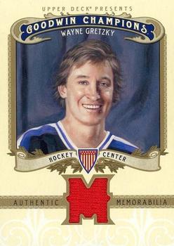 2012 Upper Deck Goodwin Champions - Memorabilia #M-WG Wayne Gretzky Front