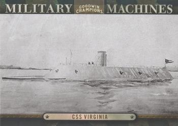 2012 Upper Deck Goodwin Champions - Military Machines #MM-2 CSS Virginia Front