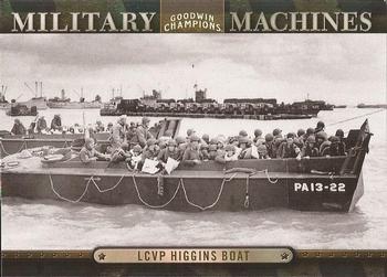 2012 Upper Deck Goodwin Champions - Military Machines #MM-6 LCVP Higgins Boat Front
