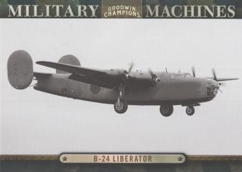 2012 Upper Deck Goodwin Champions - Military Machines #MM-7 B-24 Liberator Front