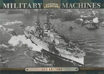 2012 Upper Deck Goodwin Champions - Military Machines #MM-8 USS Arizona Front