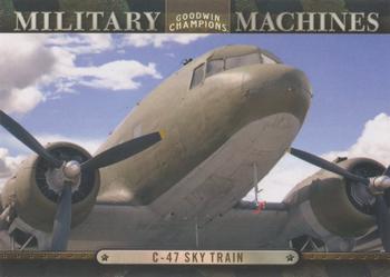 2012 Upper Deck Goodwin Champions - Military Machines #MM-11 C47 Sky Train Front