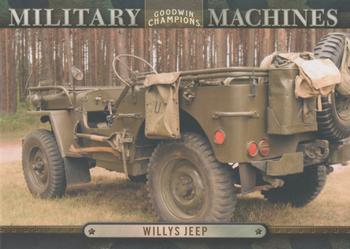 2012 Upper Deck Goodwin Champions - Military Machines #MM-19 Willy's Jeep Front