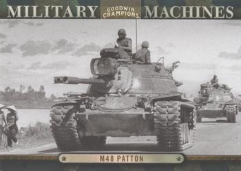 2012 Upper Deck Goodwin Champions - Military Machines #MM-25 M48 Patton Front