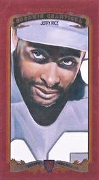 2012 Upper Deck Goodwin Champions - Mini Foil Magician Red #39 Jerry Rice Front