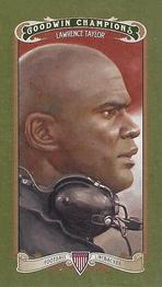 2012 Upper Deck Goodwin Champions - Mini Green #10 Lawrence Taylor Front