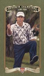 2012 Upper Deck Goodwin Champions - Mini Green #16 Kenny Perry Front