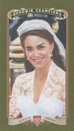 2012 Upper Deck Goodwin Champions - Mini Green #20 Kate Middleton Front