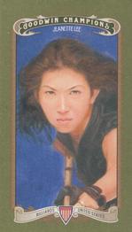 2012 Upper Deck Goodwin Champions - Mini Green #37 Jeanette Lee Front