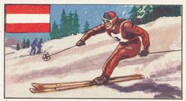 1962 Dickson Orde & Co. Ltd. Sports of the Countries #8 Austria - Skiing Front
