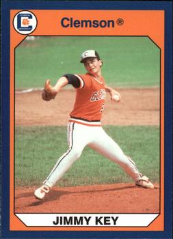 1990 Collegiate Collection Clemson Tigers #18 Jimmy Key Front