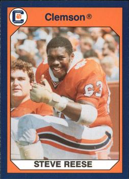 1990 Collegiate Collection Clemson Tigers #46 Steve Reese Front